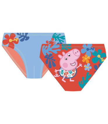 CHILDREN'S SWIM BRIEFS PEPPA PIG GEORGE 2-4-6 YEARS Arditex