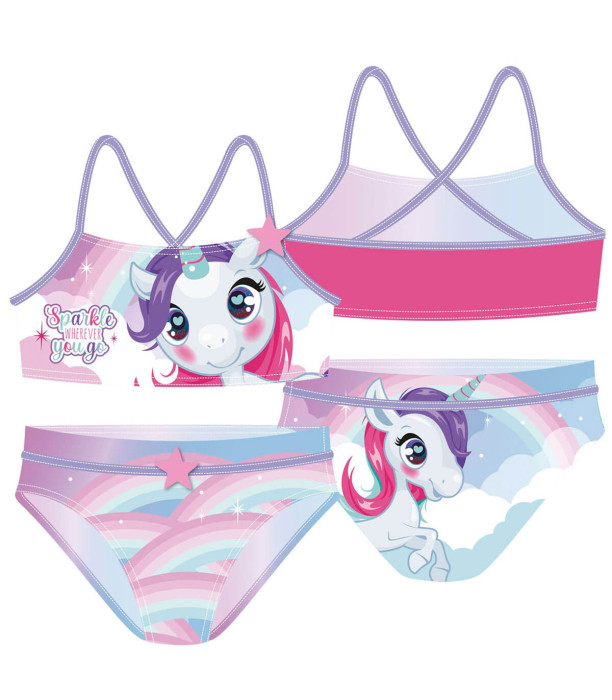 CHILDREN'S 2-PIECE SWIMSUIT UNICORN 2-4-6 YEARS Arditex
