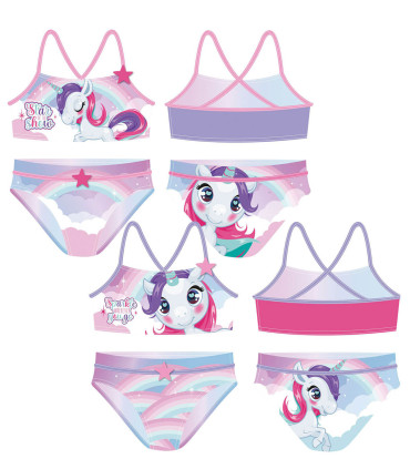 CHILDREN'S 2-PIECE SWIMSUIT UNICORN 2-4-6 YEARS Arditex