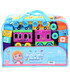 TRAIN BUILDING BLOCK 59 PCS. - BUILDING BLOCKS, SORTERS AND RINGS