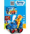 CHILDREN'S MUSICAL TRACTOR WITH DUCK AND SMOKE