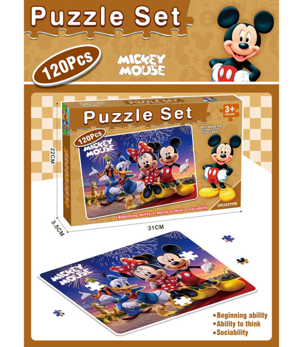 CHILDREN'S PUZZLE 120 PIECES MICKEY Armtoys