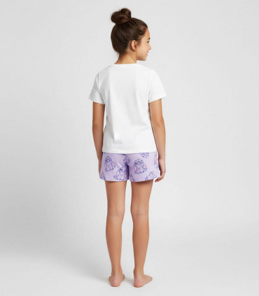 CHILDREN'S SUMMER PAJAMAS STITCH ANGEL 6-12 YEARS. Cerda