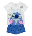 CHILDREN'S SUMMER PAJAMAS STITCH 6-12 YEARS