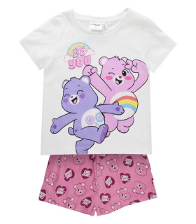 CHILDREN'S SUMMER PAJAMAS CARE BEARS 4-10 YEARS Cerda