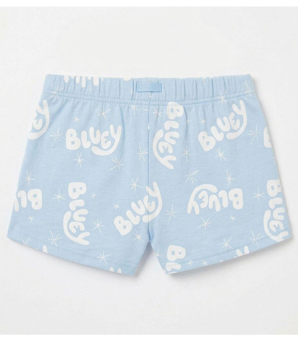 CHILDREN'S SUMMER PAJAMAS BLUEY PINK 3-6 YEARS. Cerda
