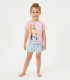 CHILDREN'S SUMMER PAJAMAS BLUEY PINK 3-6 YEARS. Cerda