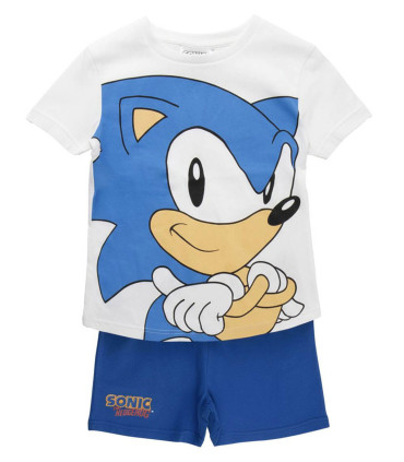 CHILDREN'S SUMMER PAJAMAS SONIC 4-10 YEARS Cerda