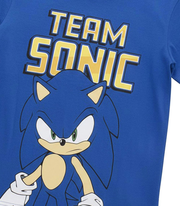 CHILDREN'S SUMMER PAJAMAS TEAM SONIC 4-10 YEARS Cerda