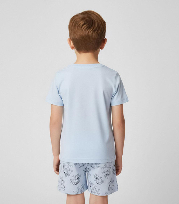 CHILDREN'S SUMMER PAJAMAS BLUEY BLUE 3-6 YEARS Cerda