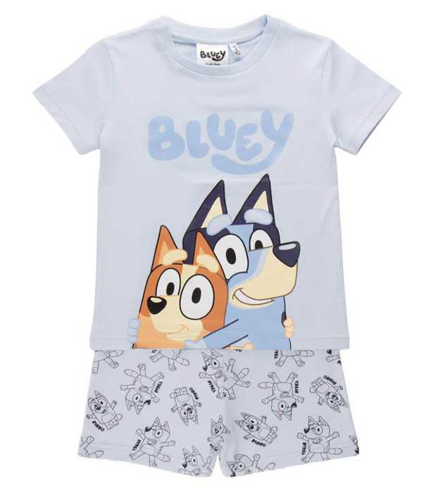 ΠΑΙΔΙΚΗ ΚΑΛΟΚΑΙΡΙΝΗ ΠΥΤΖΑΜΑ BLUEY ΜΠΛΕ 3-6 ΕΤΩΝ. Cerda