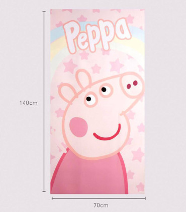 Παιδική πετσέτα Peppa Pig 70x140 εκ Cerda