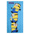 CHILDREN'S TOWEL MINIONS 70X140 CM