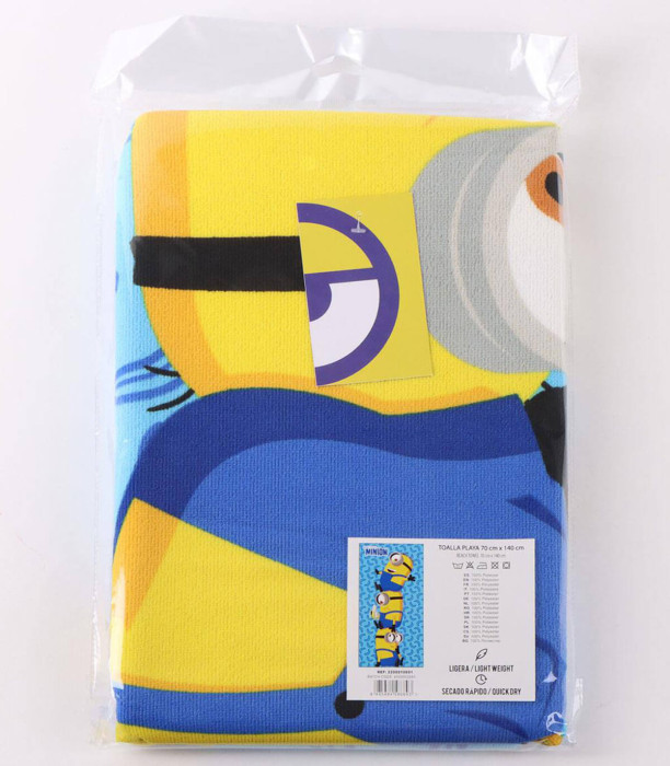 CHILDREN'S TOWEL MINIONS 70X140 CM Cerda