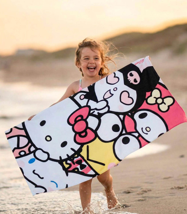 CHILDREN'S TOWEL HELLO KITTY 70X140 CM Cerda