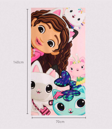 CHILDREN'S TOWEL GABBY 70X140 CM Cerda