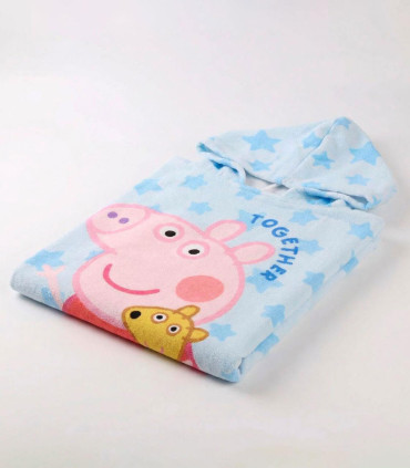 Παιδικό πετσετέ πόντσο Peppa Pig 55x54 εκ Cerda