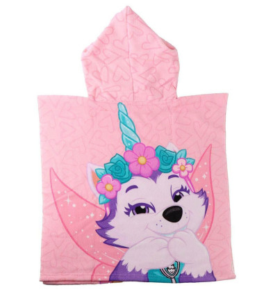 CHILDREN'S TOWEL PONCHO PAW PATROL SKY 55X54 CM Cerda