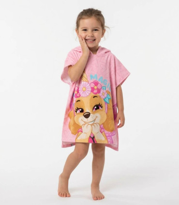CHILDREN'S TOWEL PONCHO PAW PATROL SKY 55X54 CM Cerda