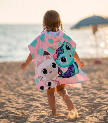 CHILDREN'S TOWEL PONCHO GABBY 56X53 CM Cerda