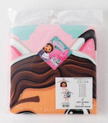 CHILDREN'S TOWEL PONCHO GABBY 56X53 CM Cerda