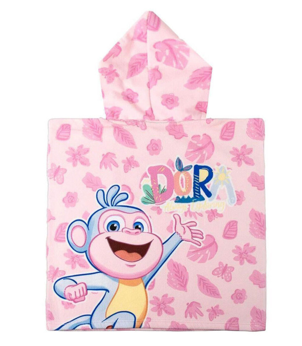 CHILDREN'S TOWEL PONCHO DORA 55X53 CM Cerda