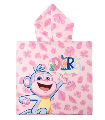 CHILDREN'S TOWEL PONCHO DORA 55X53 CM Cerda