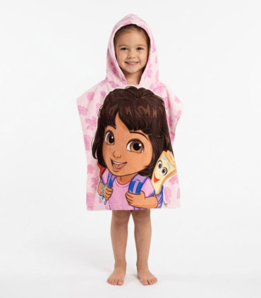 CHILDREN'S TOWEL PONCHO DORA 55X53 CM Cerda