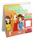 COLORING NOTEBOOK MODA CHICH 30 PAGES + 30 STICKERS Europrice