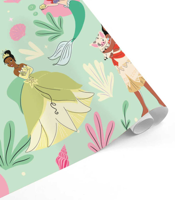 WRAPPING PAPER 70X200 DISNEY PRINCESS Europrice