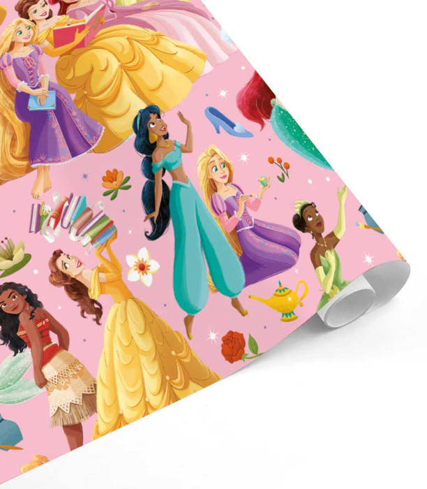 WRAPPING PAPER 70X200 DISNEY PRINCESS Europrice