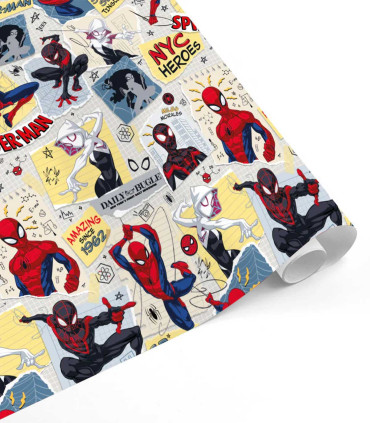 WRAPPING PAPER 70X200 SPIDERMAN Europrice