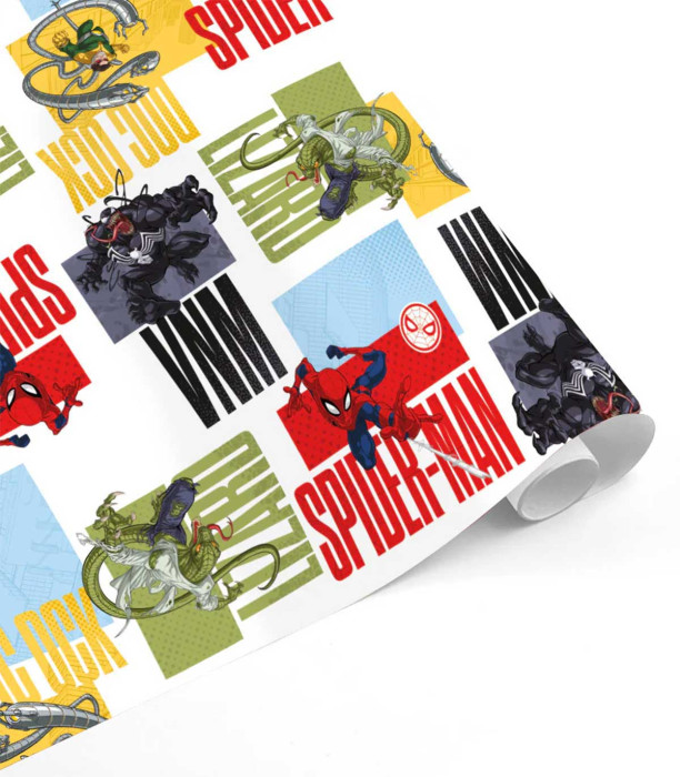 ΧΑΡΤΙ ΠΕΡΙΤΥΛΙΓΜΑΤΟΣ 70Χ200 SPIDERMAN Europrice