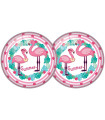 LARGE PVC FLAMINGO BALL 23 CM