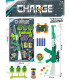 AUTOMATIC RIFLE WITH BINOCULARS, TARGETS AND ACCESSORIES ON CARDBOARD Armtoys