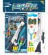 SLINGSHOT GUN, BINOCULARS AND ACCESSORIES ON CARDBOARD Armtoys