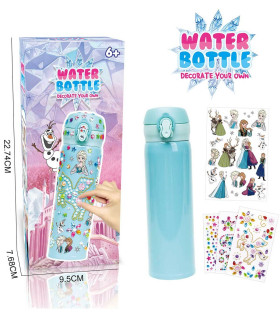 Θερμός με αυτοκόλλητα διαμαντιών 480 ml Frozen 