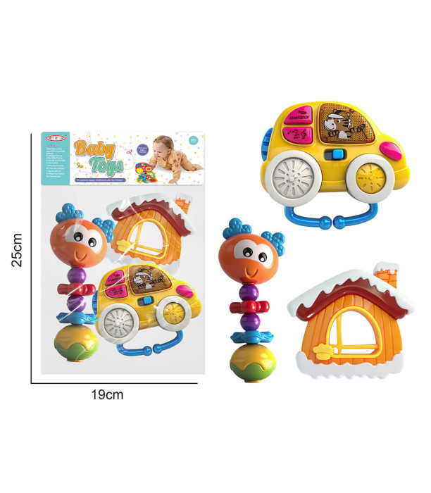 BABY RATTLE 3 PCS IN BAG Armtoys