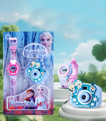 CAMERA WITH FROZEN KINGDOM WATCH Armtoys