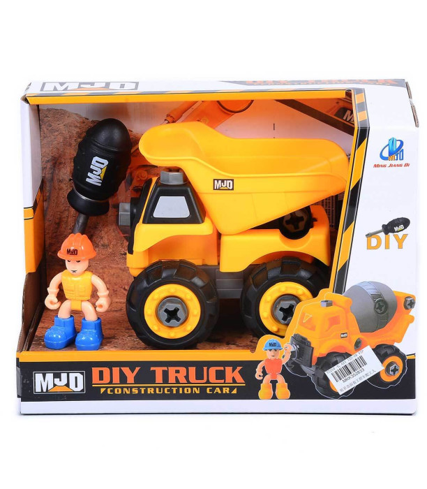 DISASSEMBLING A DUMP TRUCK WITH A LITTLE MAN AND A SCREWDRIVER Armtoys
