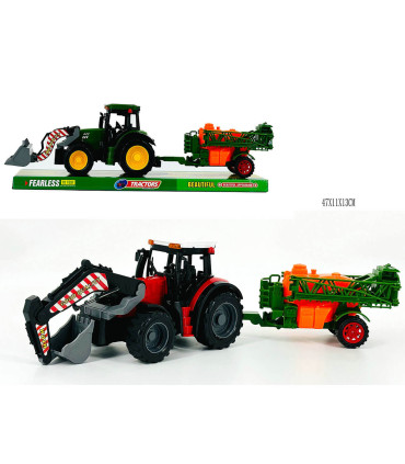 ДЕТСКИ ТРАКТОР С ГРЕБЛО И РЕДОСЕЯЛКА 47 СМ Armtoys