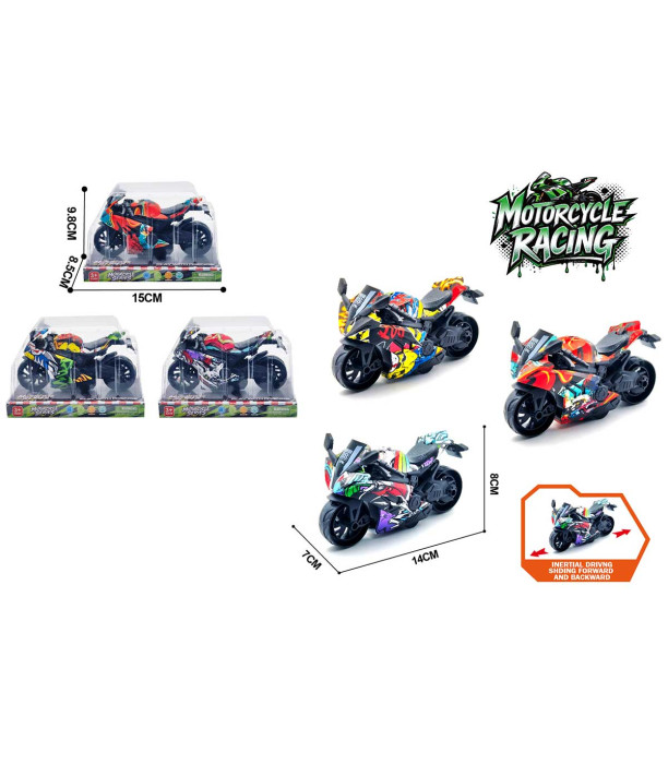 SMALL MOTOR GRAFFITI IN BLISTER 