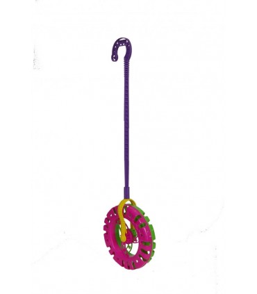 BABY WHEEL PUSHING TOY - RODS, ROPES AND HOOPS