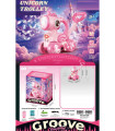 UNICORN FOR SOAP BUBBLES WITH RECHARGEABLE BATTERY