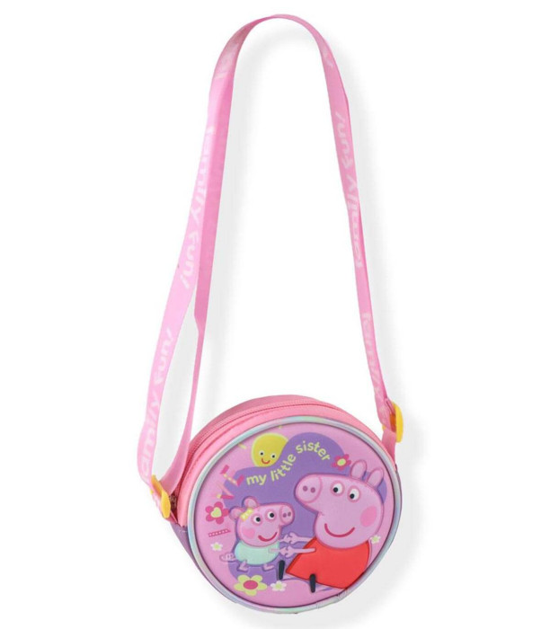 ΣΤΡΟΓΓΥΛΗ ΠΑΙΔΙΚΗ ΤΣΑΝΤΑ ΩΜΟΥ PEPPA PIG