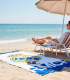 CHILDREN'S BEACH TOWEL 70X140 REAL MADRID