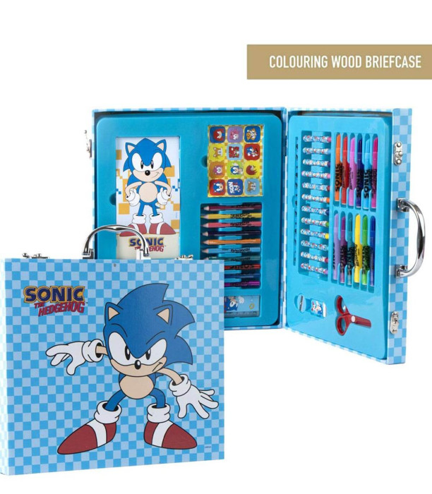 ΣΕΤ ΖΩΓΡΑΦΙΚΗΣ ΣΕ ΒΑΛΙΤΣΑ ΜΕ ΜΕΤΑΛΛΙΚΗ ΛΑΒΗ SONIC