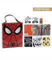 DRAWING SET IN A SPIDERMAN BAG