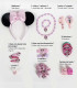 CHILDREN'S COSMETIC SET WITH TIARA MINNIE BOX