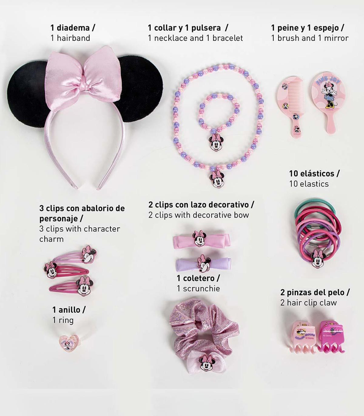ΠΑΙΔΙΚΟ ΚΑΛΛΥΝΤΙΚΟ ΣΕΤ ΜΕ ΣΤΕΚΑ ΚΟΥΤΙ MINNIE